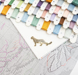 Kit de Punto de Cruz Letistitch L10-014 Tiger's Embrace – contenido y detalles del kit (5)