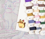 Kit de Punto de Cruz Letistitch L10-015 The Magic Shelf – contenido y detalles del kit (2)
