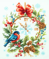100-243 Tiempo de Navidad. Kit de Punto de Cruz Magic Needle