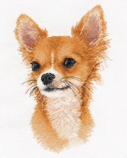 Little friend. Chihuahua - 1001 OVEN - Cross stitch kit