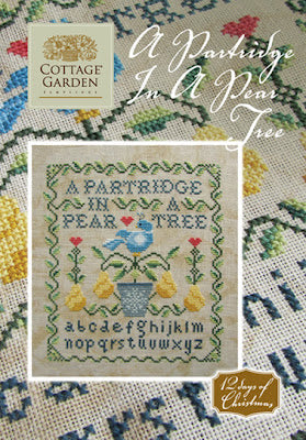 A Partridge In A Pear Tree - Kreuzstichmuster - Cottage Garden Samplings
