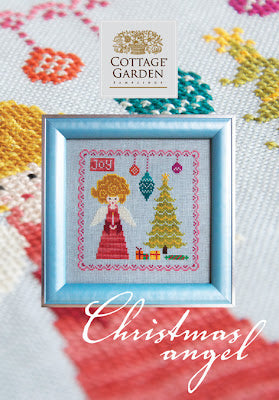 Weihnachtsengel - Kreuzstichmuster - Cottage Garden Samplings
