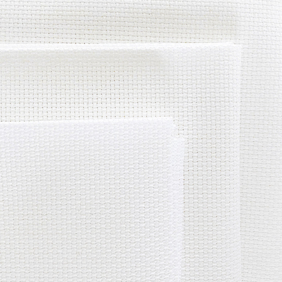1007 Aida cloth 11 ct. 100 White - ZWEIGART