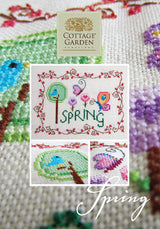 Spring - Gráfico Punto de Cruz - Cottage Garden Samplings