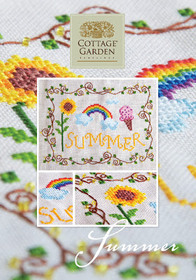 Summer - Gráfico Punto de Cruz - Cottage Garden Samplings