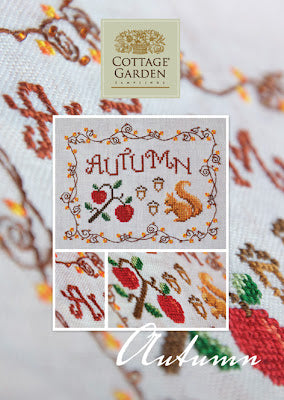 Herbst - Kreuzstichmuster - Cottage Garden Sampling