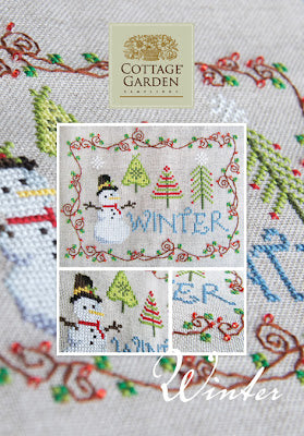 Winter - Kreuzstichmuster - Cottage Garden Samplings
