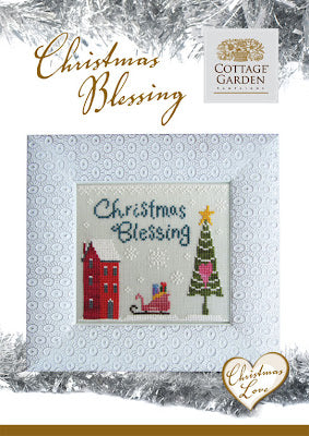 Weihnachtssegen - Kreuzstichmuster - Cottage Garden Samplings