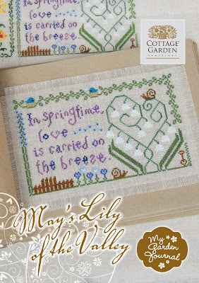 Mays Maiglöckchen - Kreuzstichmuster - Cottage Garden Samplings