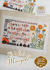 October’s Marigold - Gráfico Punto de Cruz - Cottage Garden Samp