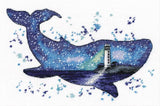 1039 Animal world. Whale - OVEN - Cross stitch kit