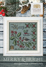 Merry & Bright - Gráfico Punto de Cruz - Cottage Garden Samplings