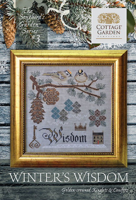 Weisheit des Winters - Kreuzstichmuster - Cottage Garden Samplings