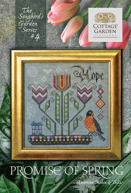 Promise of Spring - Gráfico Punto de Cruz - Cottage Garden Samplings