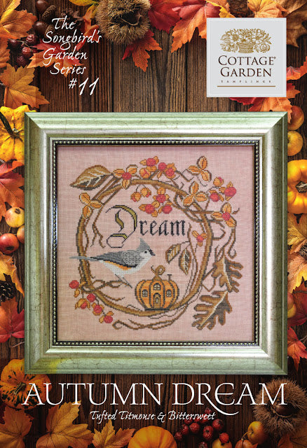 Herbsttraum - Kreuzstichmuster - Cottage Garden Samplings