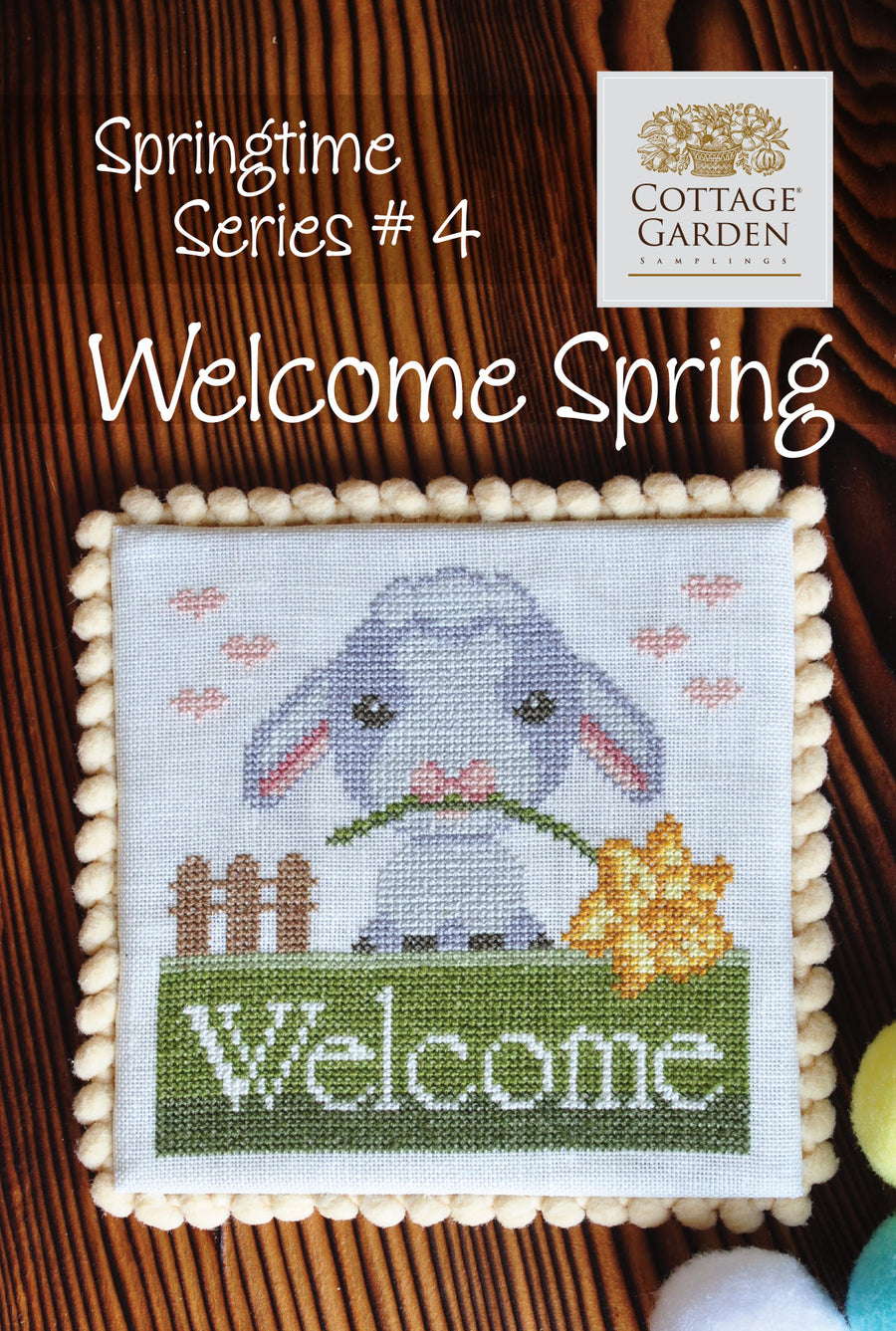 Willkommen Frühling - Kreuzstichmuster - Cottage Garden Samplings