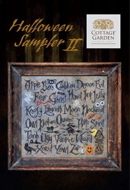 Halloween Sampler II - Kreuzstichmuster - Cottage Garden Samplings