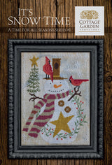 It’s Snow Time - Gráfico Punto de Cruz - Cottage Garden Samplings