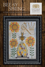 Bee-sy Spring - Gráfico Punto de Cruz - Cottage Garden Samplings