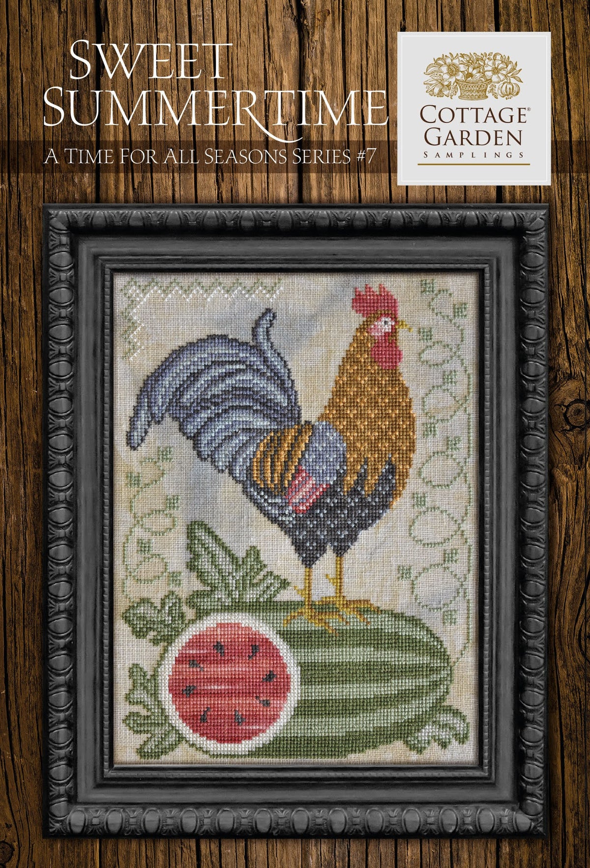 Sweet Summertime - Kreuzstichmuster - Cottage Garden Samplings