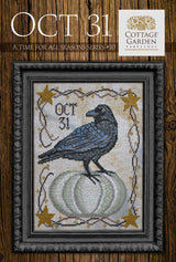 Oct 31 - Gráfico Punto de Cruz - Cottage Garden Samplings