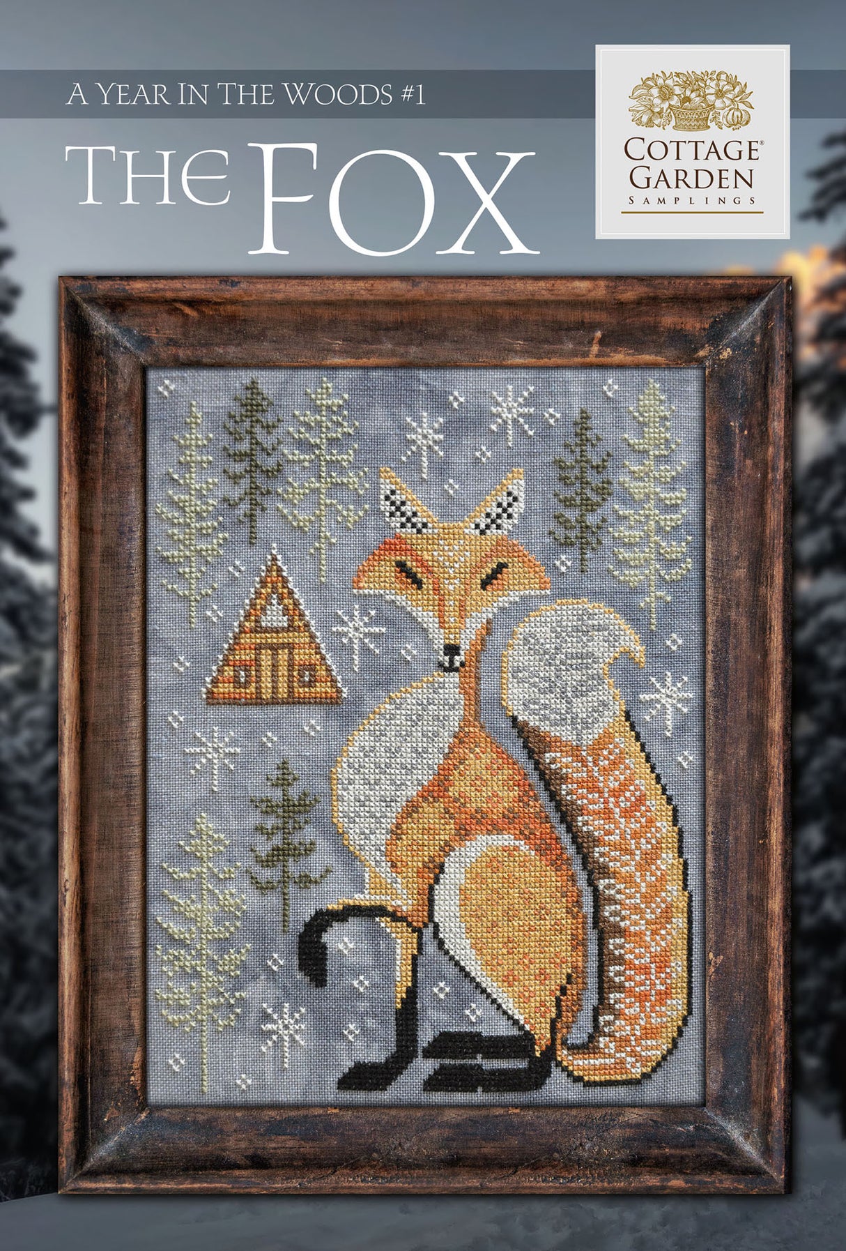 The Fox - Gráfico Punto de Cruz - Cottage Garden Samplings