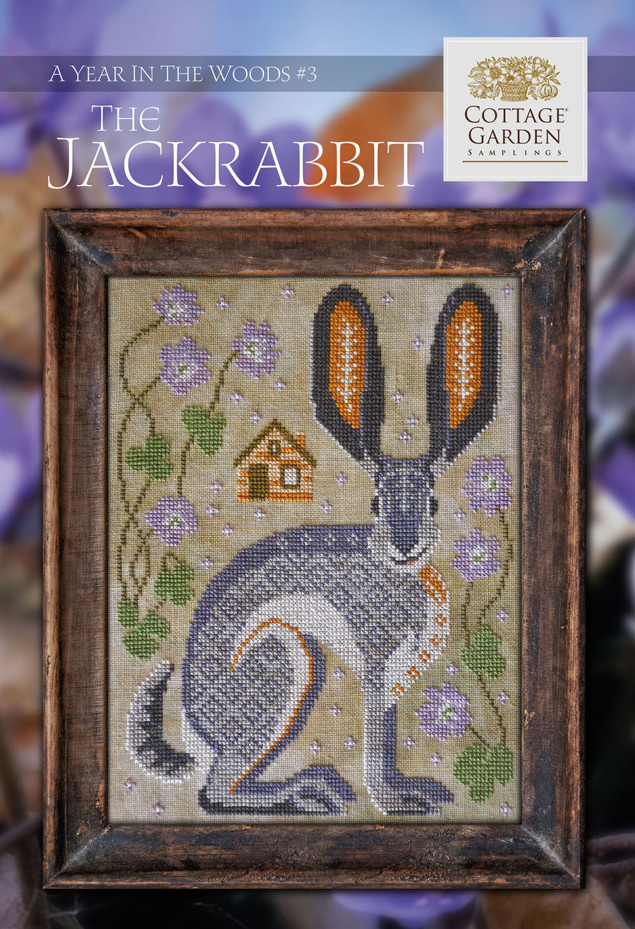 Der Jackrabbit - Kreuzstichmuster - Cottage Garden Samplings