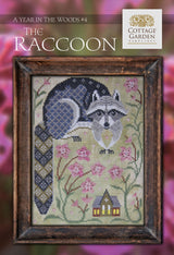 The Raccoon - Gráfico Punto de Cruz - Cottage Garden Samplings