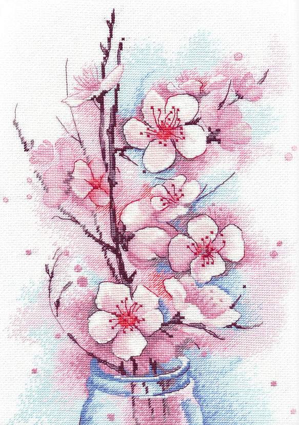 Apple blossom - 1187 OVEN - Cross stitch kit