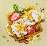 120-091 Viennese waffles. Magic Needle Cross Stitch Kit