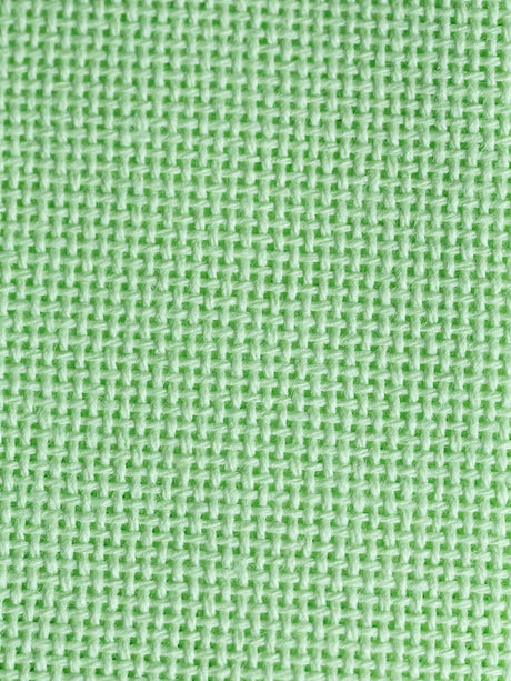Tissu Linda Schulertuch 1235/6122 couleur citron vert - ZWEIGART : précision et élégance dans chaque point