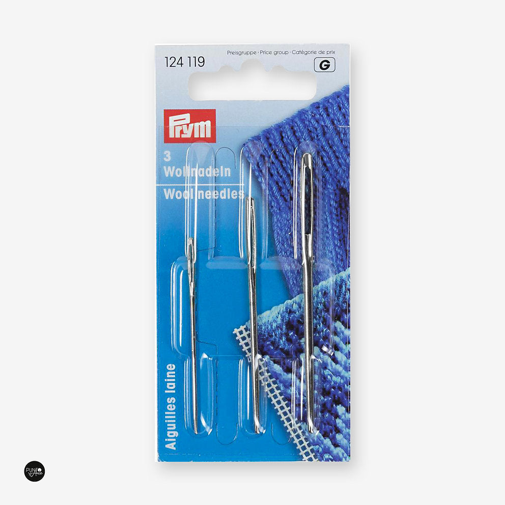 Prym 124119 Wool Sewing Needles Pack - Essential Tools for Your Knitting Projects