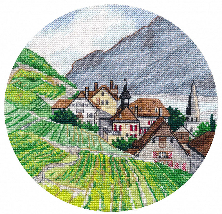 1286 Miniature Alps - OVEN - Cross Stitch Kit