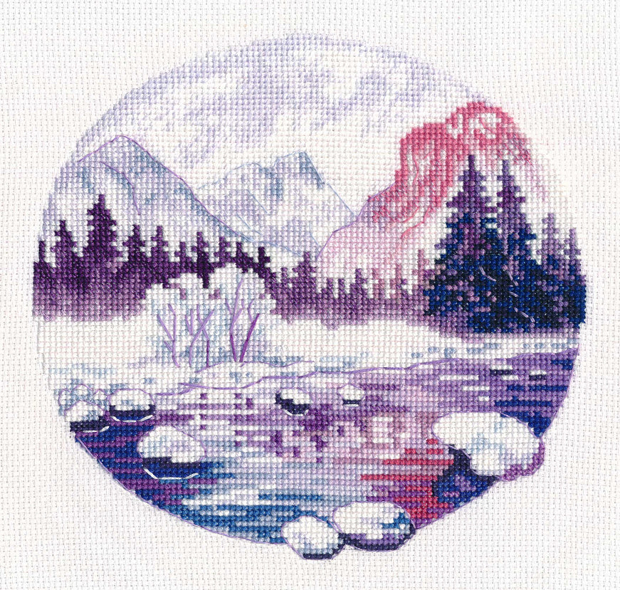 1299 Lilac Dreams - OVEN - Cross Stitch Kit