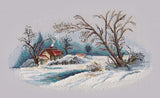 Winter Landscape - 1300 OVEN - Cross Stitch Kit