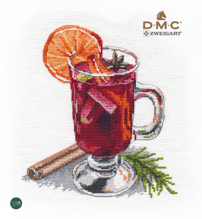 Mulled wine - 1337 OVEN - Cross stitch kit