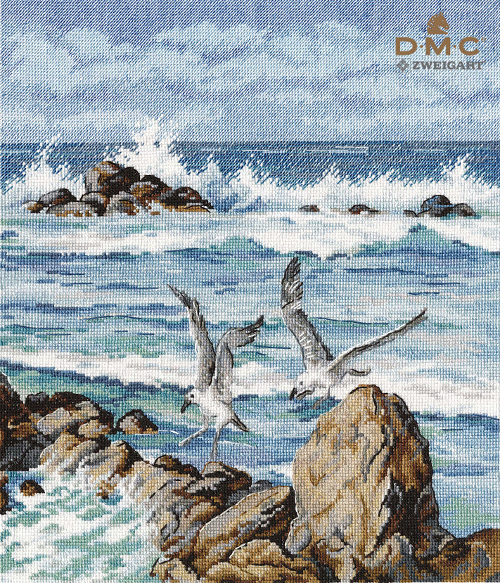 The sound of waves. Sea - 1341 OVEN - Cross stitch kit