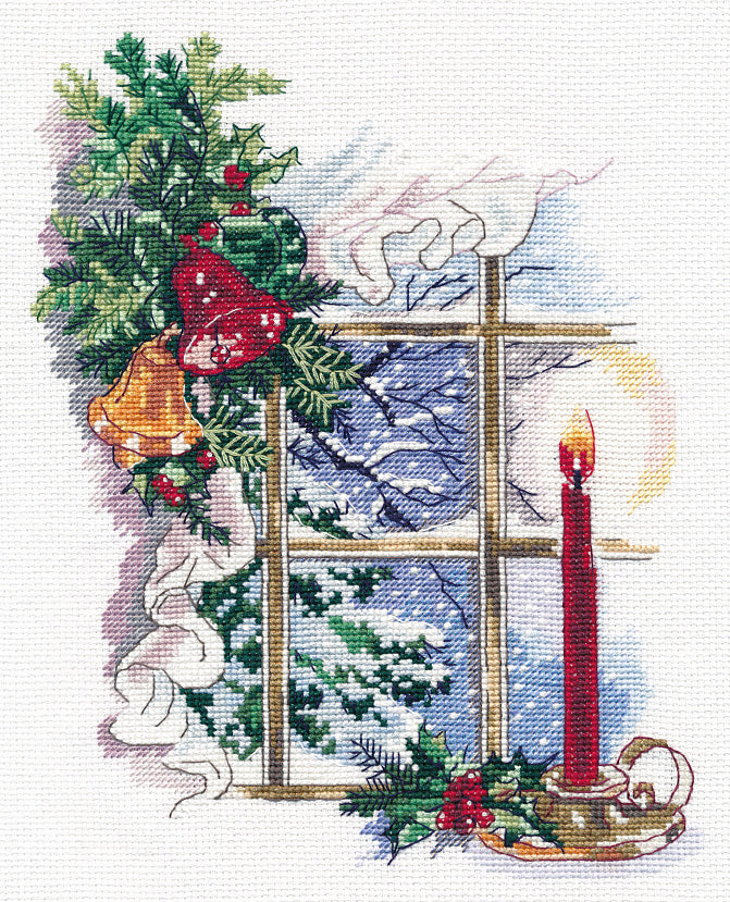 Luz de Navidad - 1358 OVEN - Kit de punto de cruz