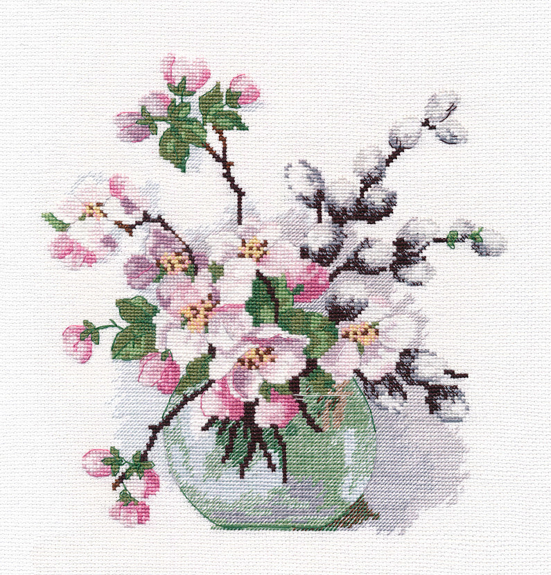 Spring scent - 1386 OVEN - Cross stitch kit