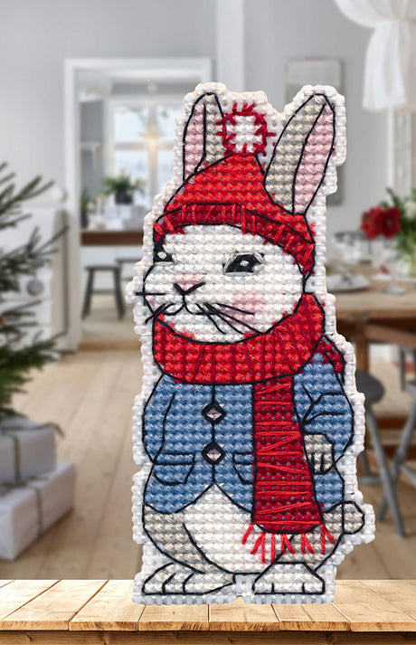 Rabbit. Magnet - 1495 OVEN - Cross stitch kit