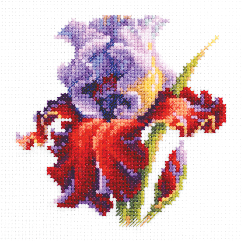 Iris Cross Stitch Kit - Magic Needle 150-011