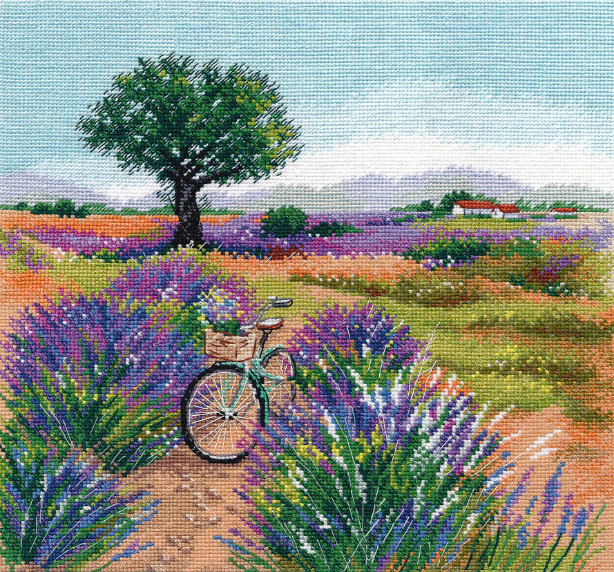 Cross stitch kit. Trip to Provence - 1500 OVEN