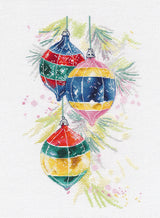 Christmas Toys - Kit de Punto de Cruz 1523 OVEN con hilos Luca-S