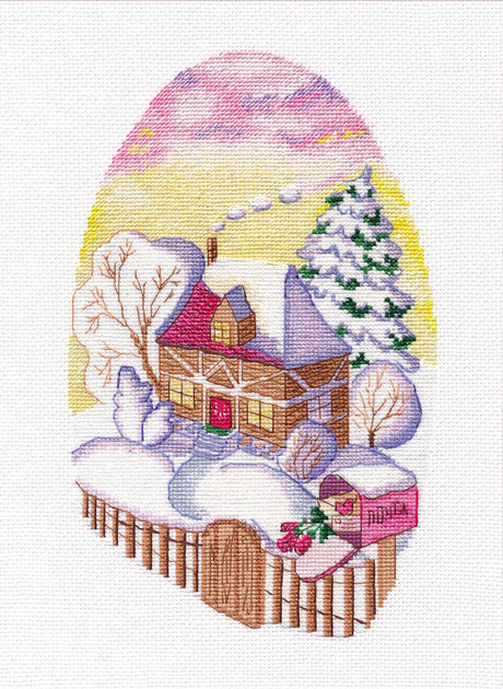 Cross stitch kit. Winter Mood - 1533 OVEN