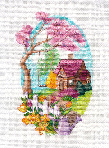 Cross stitch kit. Spring Mood - 1534 OVEN