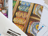 Kit de point de croix AVA Stitch « Salle de couture » ​​P022
