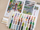 Cross Stitch Kit "The Scent of Flowers" - AVA Stitch P110