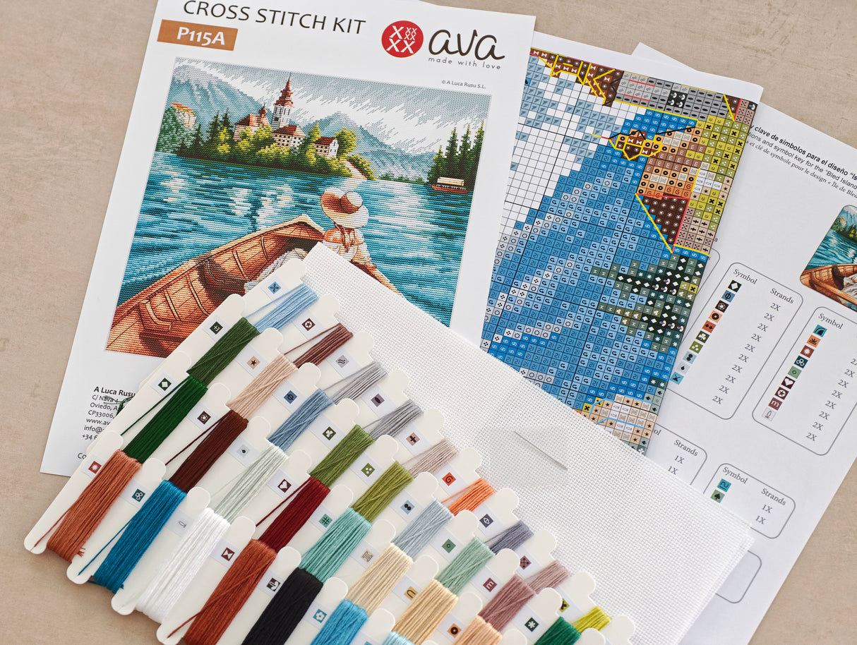 Bled Island - AVA Stitch Cross Stitch Kit P115A