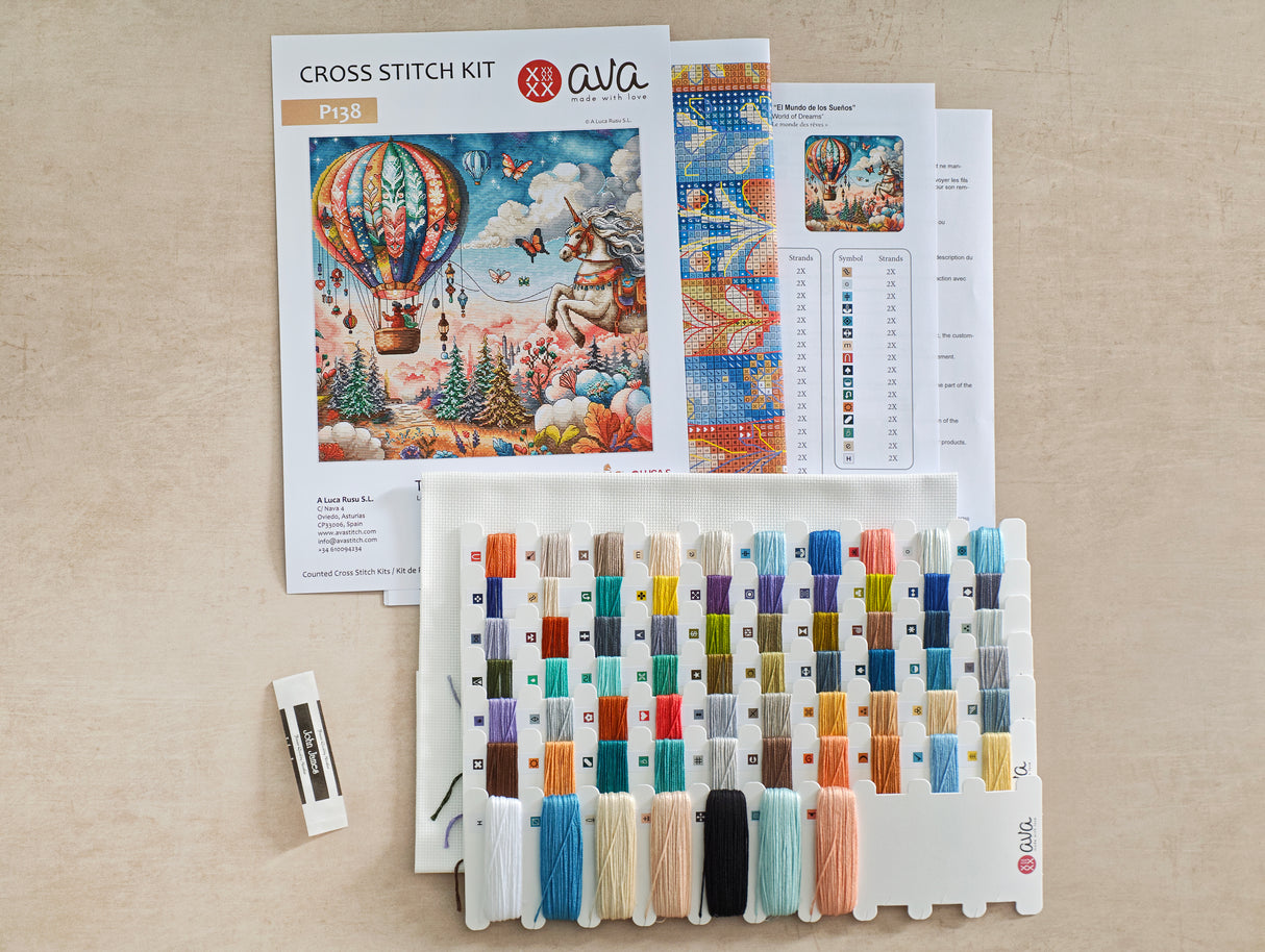 Cross Stitch Kit - The World of Dreams AVA P138