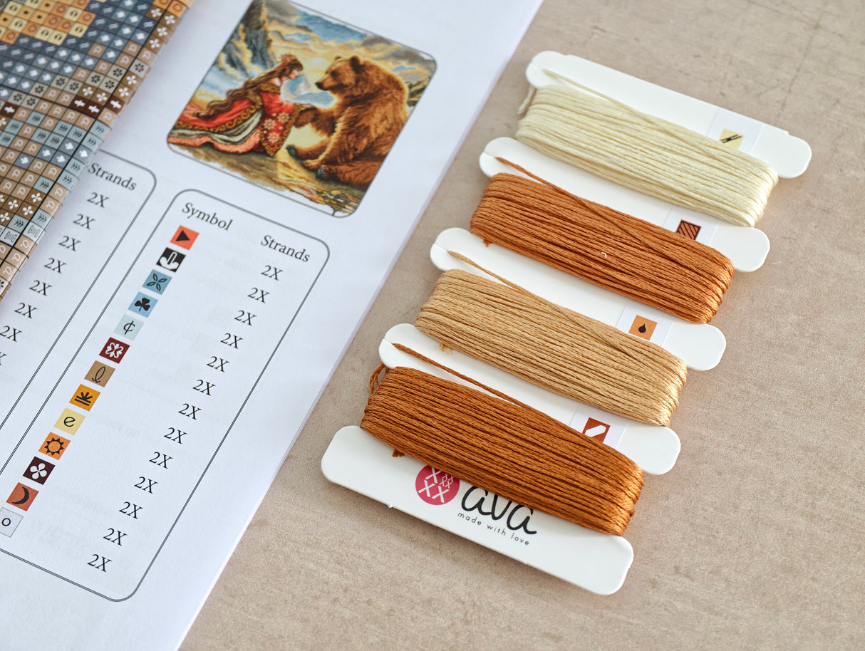 Friendship Pact – AVA Cross Stitch Kit P149